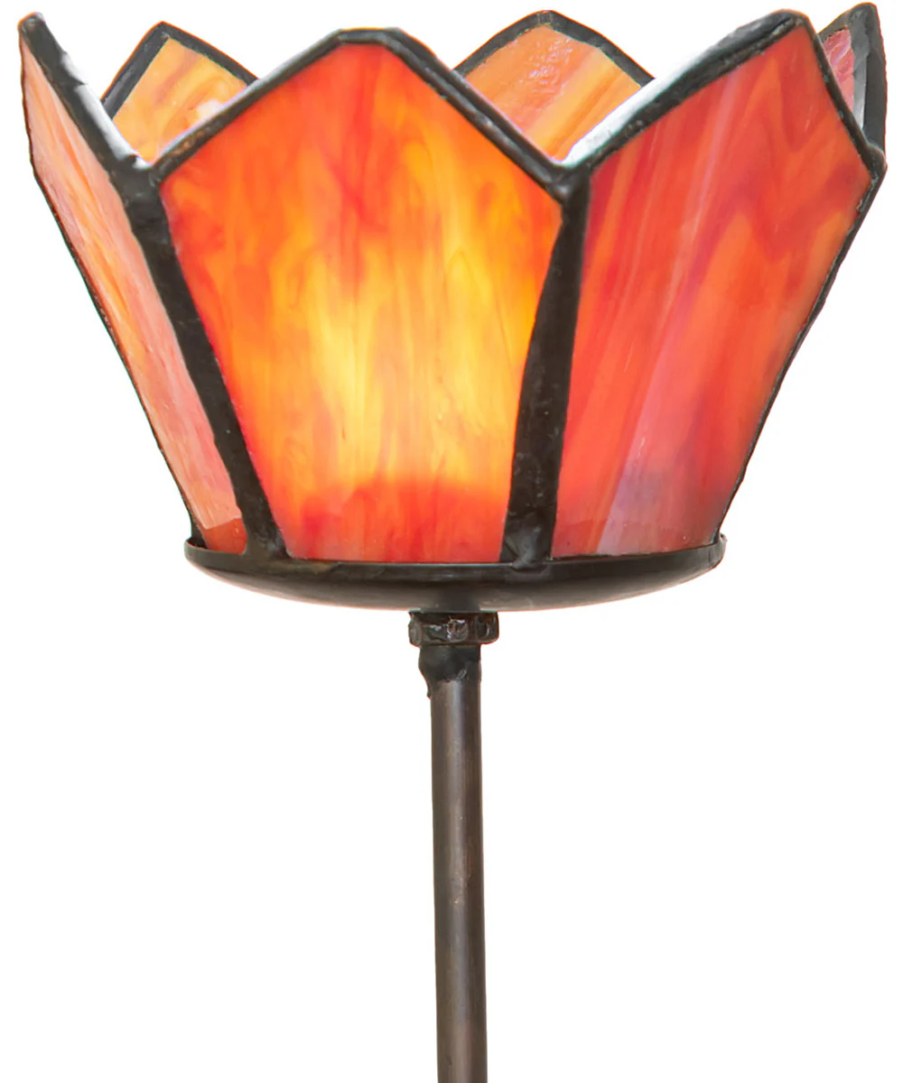 9" High Radiant Blossom Tealight Holder - Image 3