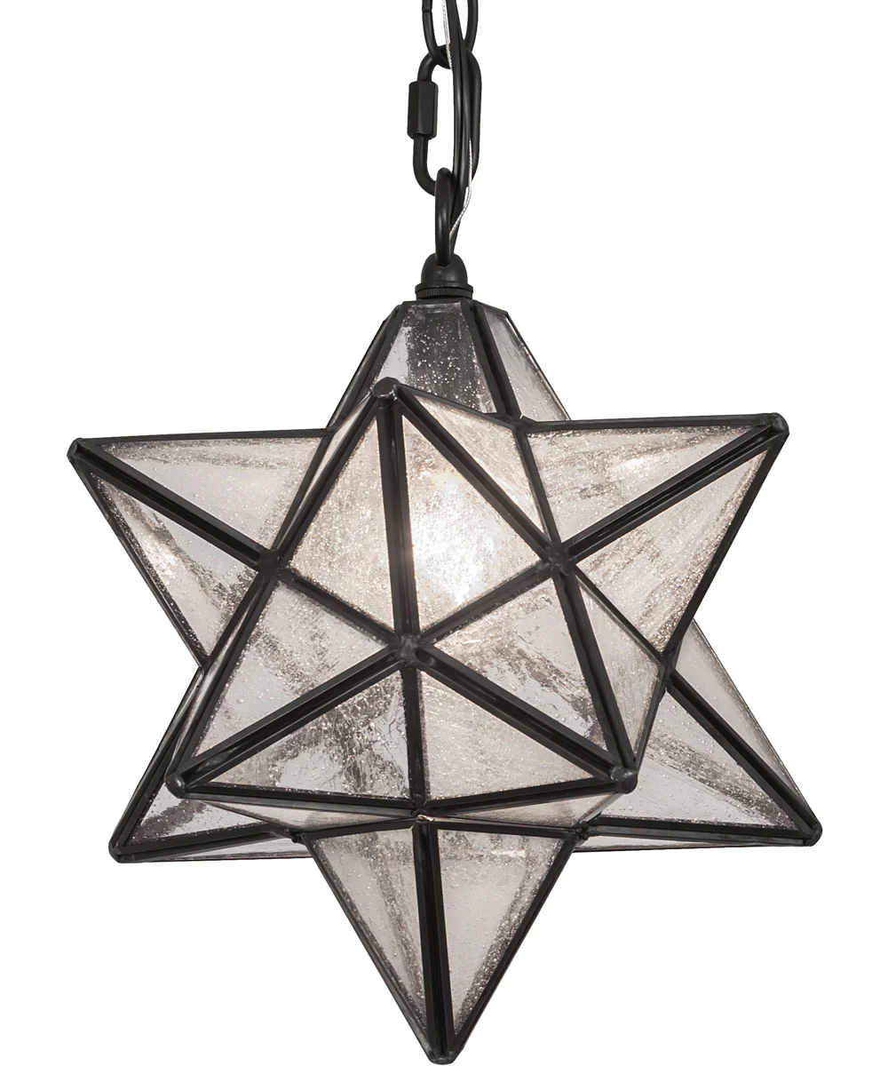 9" Wide Moravian Star Mini Pendant - Image 2