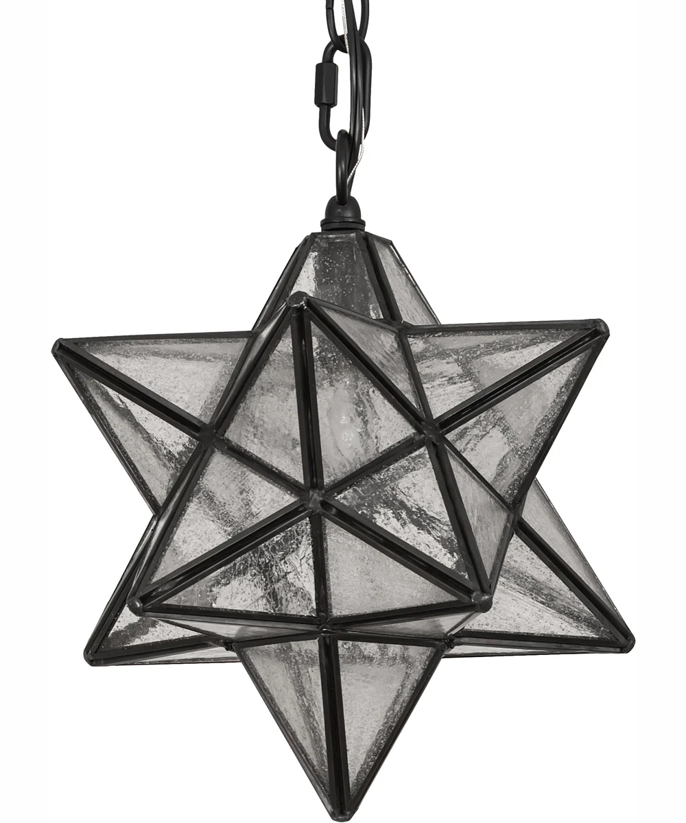 9" Wide Moravian Star Mini Pendant - Image 3