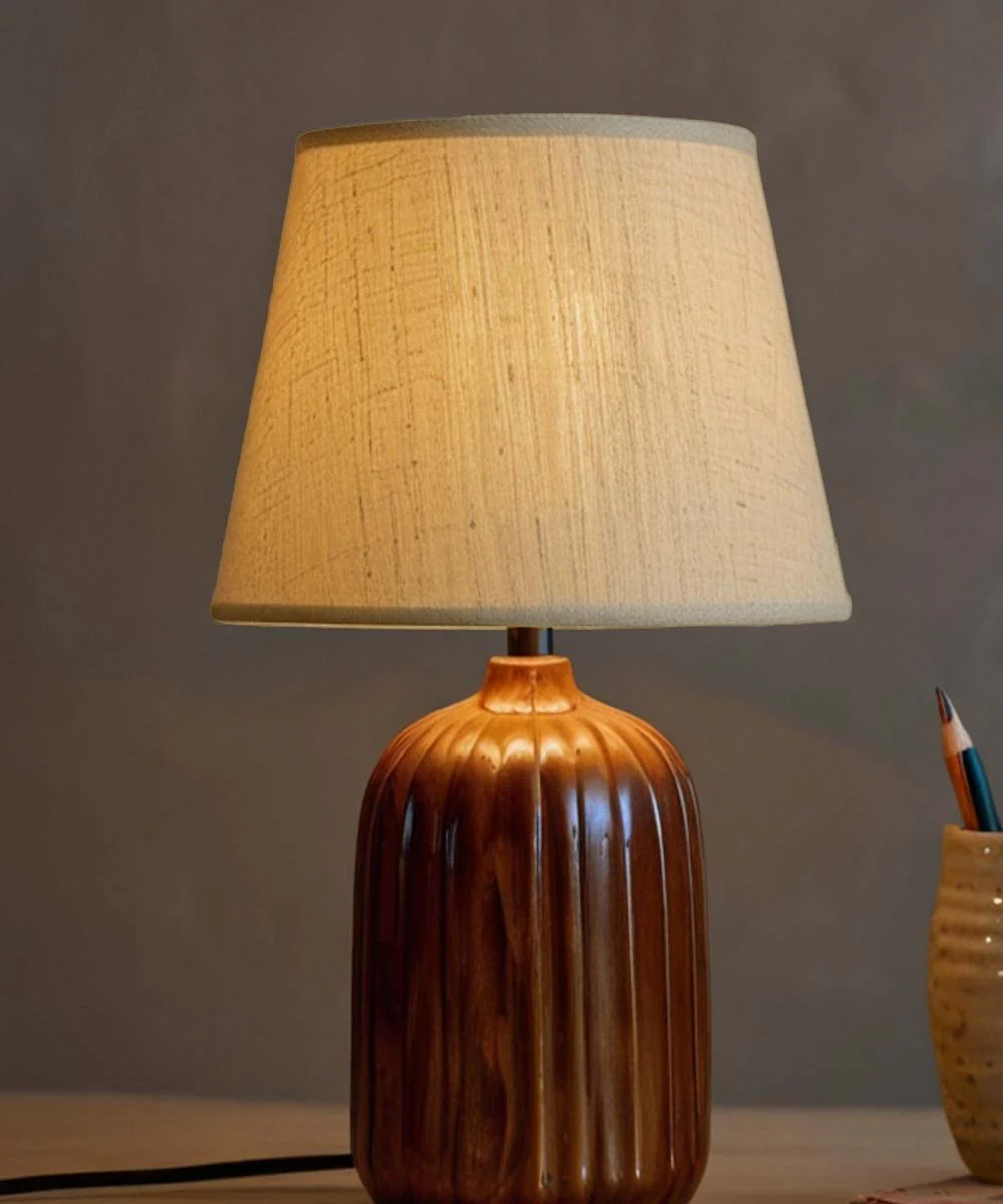 9x16x12" CLIP-ON FITTER Textured Oatmeal Empire Hardback Lamp Shade - Image 2