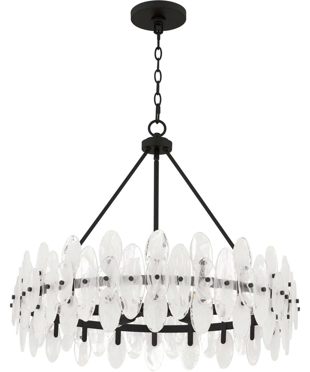 Abigail 6-light Pendant Matte Black - Image 5