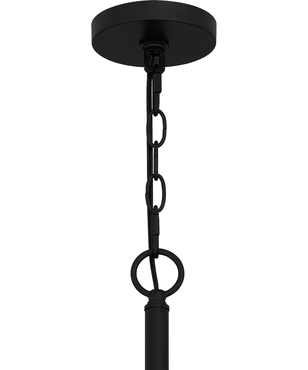 Abner 12-light Chandelier Matte Black - Image 6