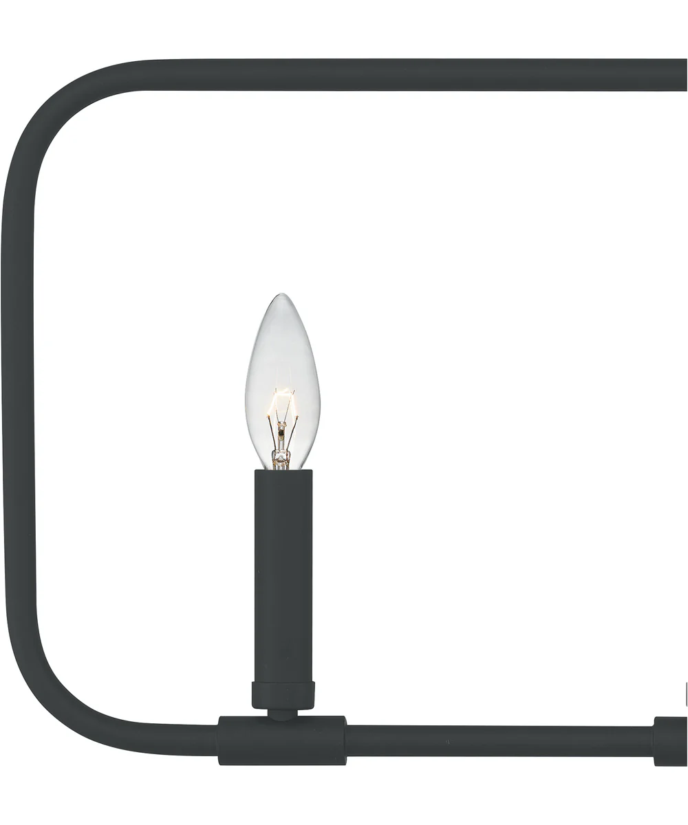 Abner 4-light Island Light Matte Black - Image 6