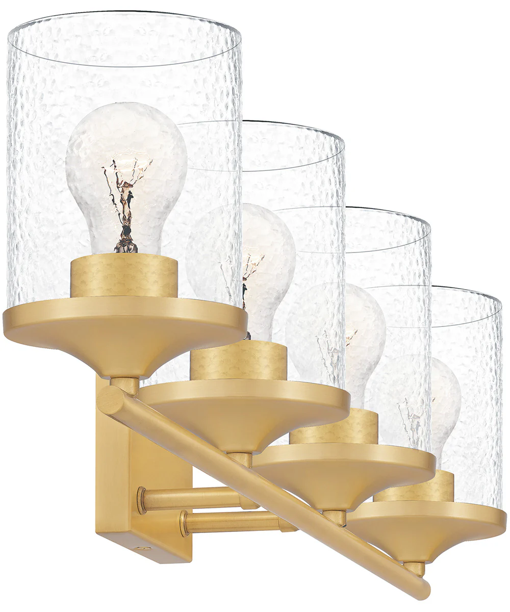 Abner Extra Large 4-light Bath Light Aged Brass - Image 5