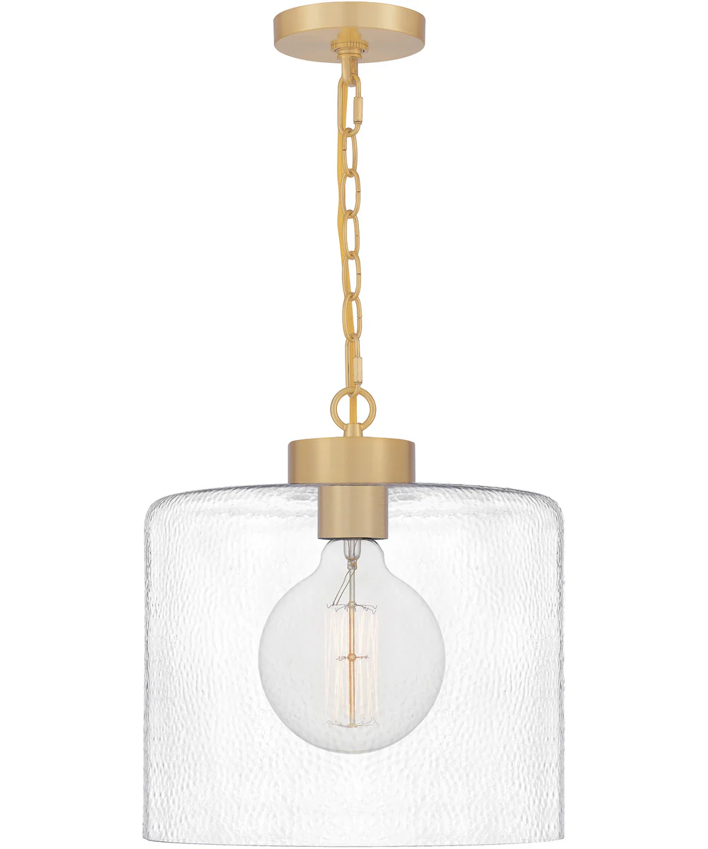 Abner Small 1-light Mini Pendant Aged Brass - Image 2