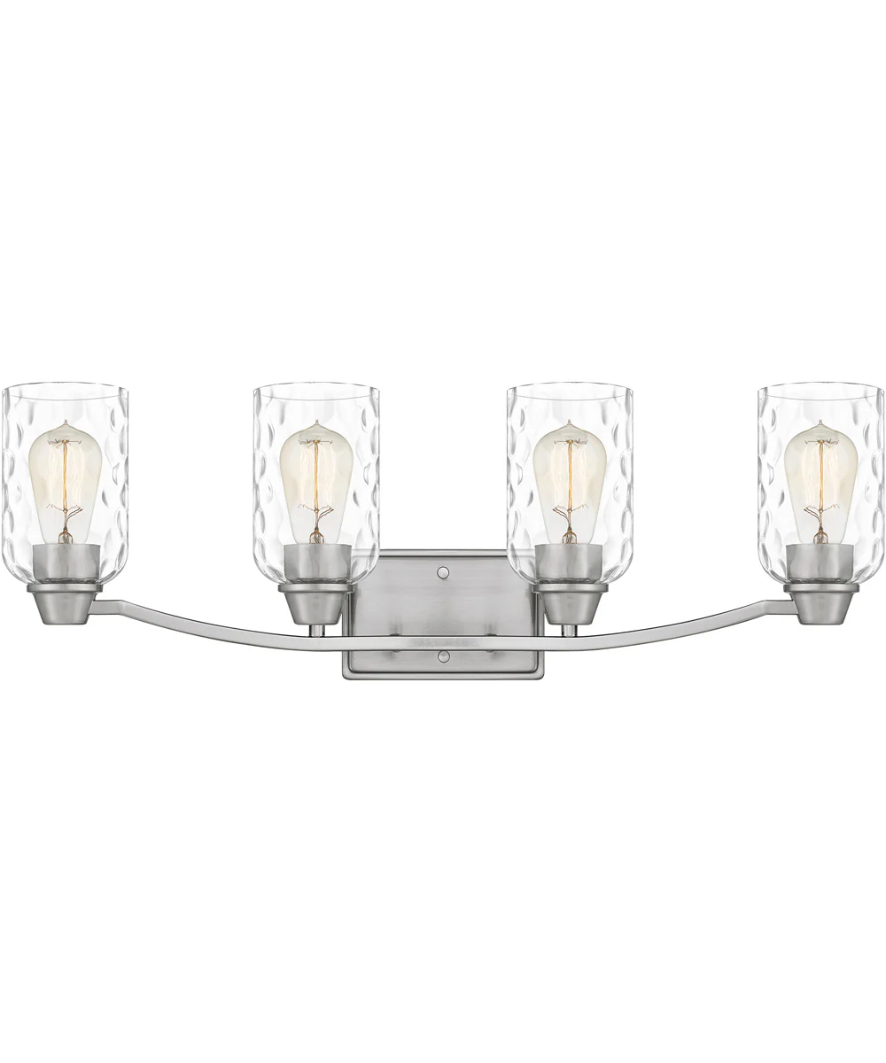 Acacia Extra Large 4-light Bath Light Brushed Nickel - Image 2