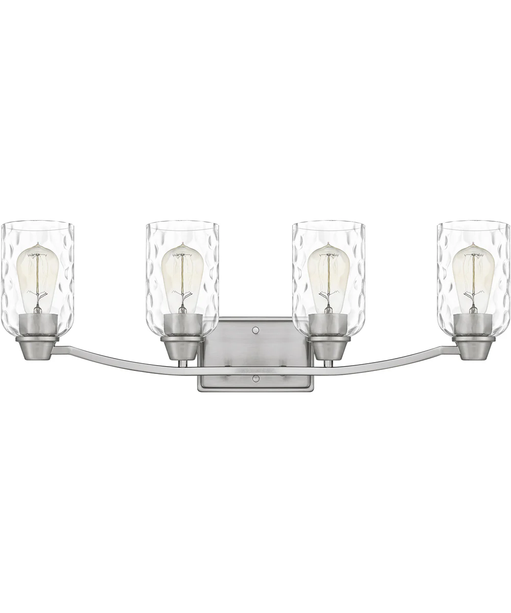 Acacia Extra Large 4-light Bath Light Brushed Nickel - Image 3
