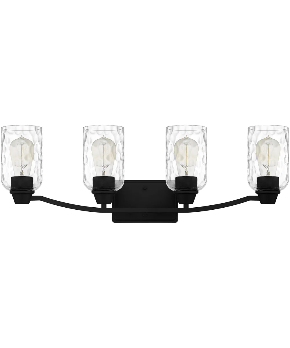 Acacia Extra Large 4-light Bath Light Matte Black - Image 3