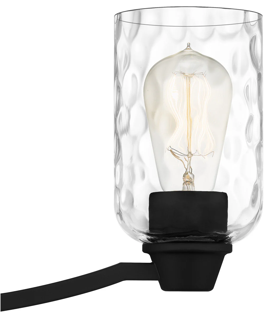 Acacia Large 3-light Bath Light Matte Black - Image 6