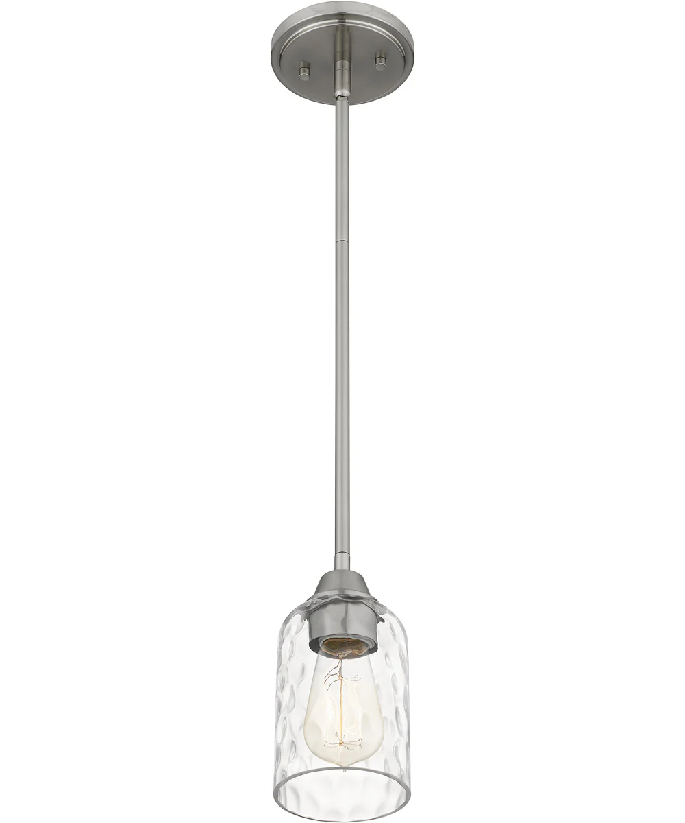 Acacia Small 1-light Mini Pendant Brushed Nickel - Image 5