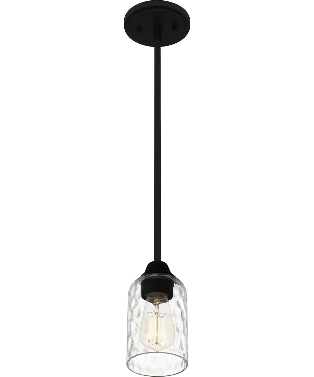 Acacia Small 1-light Mini Pendant Matte Black - Image 5