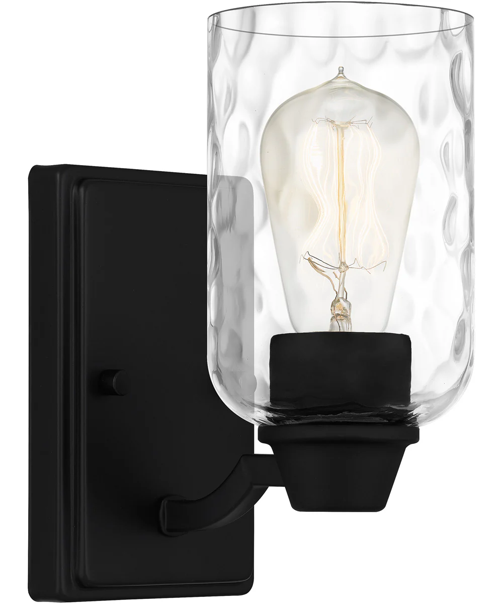 Acacia Small 1-light Wall Sconce Matte Black - Image 2