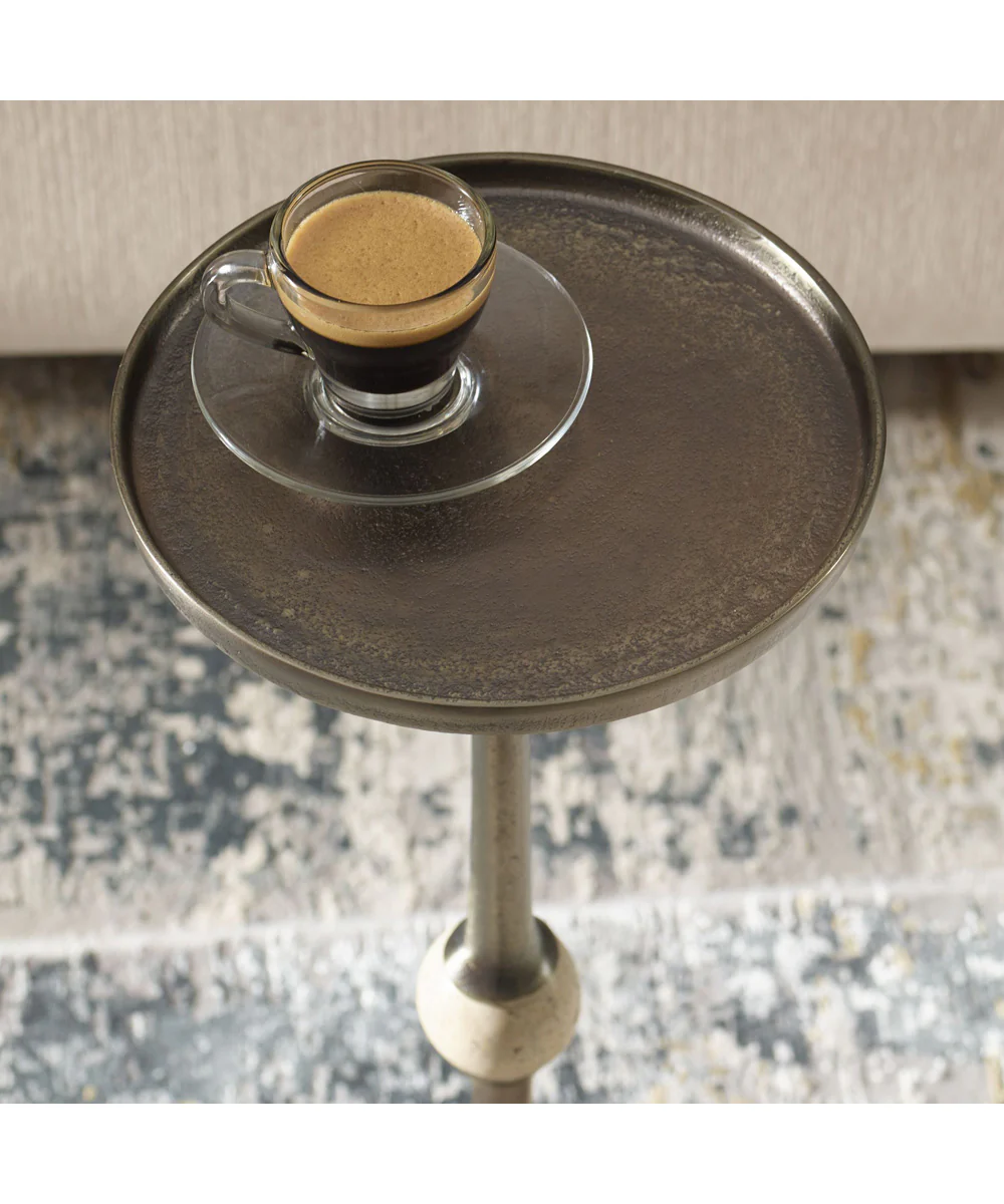 Accent Table in Dark Bronze - Image 3