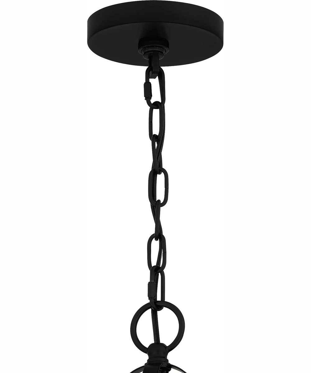 Adelaide 6-light Chandelier Matte Black - Image 7