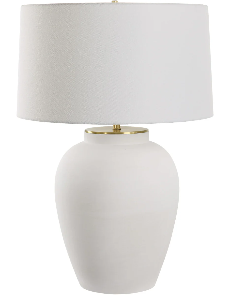 Adelaide White Table Lamp - Image 4