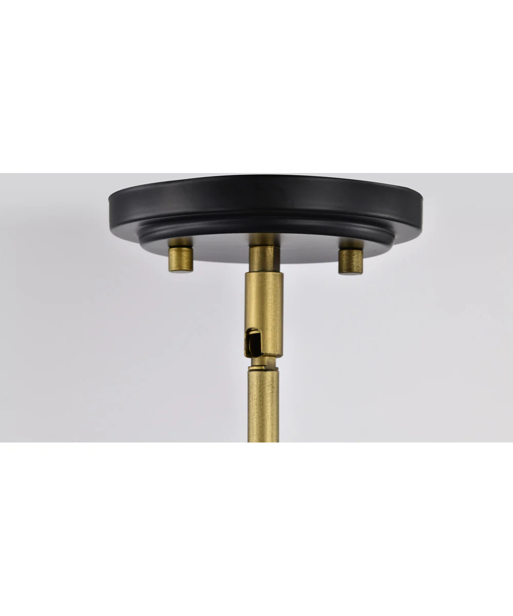 Adina 1-Light Pendant Matte Black - Image 10