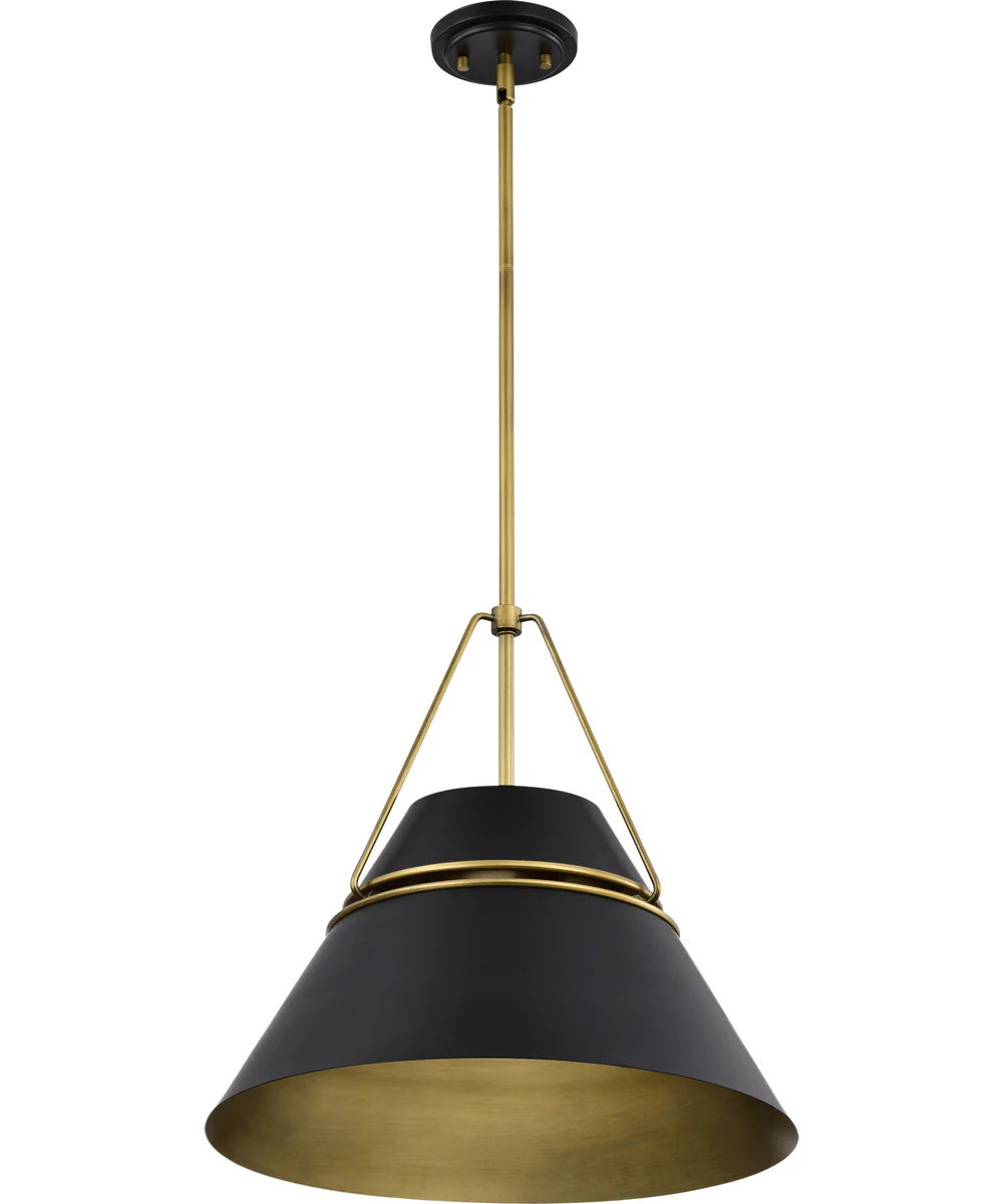 Adina 3-Light Pendant Matte Black - Image 3