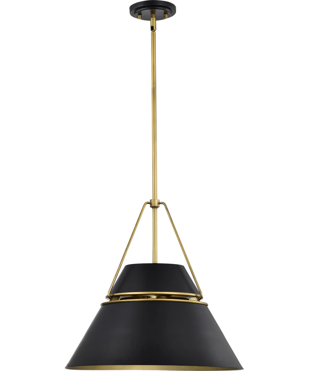 Adina 3-Light Pendant Matte Black - Image 5