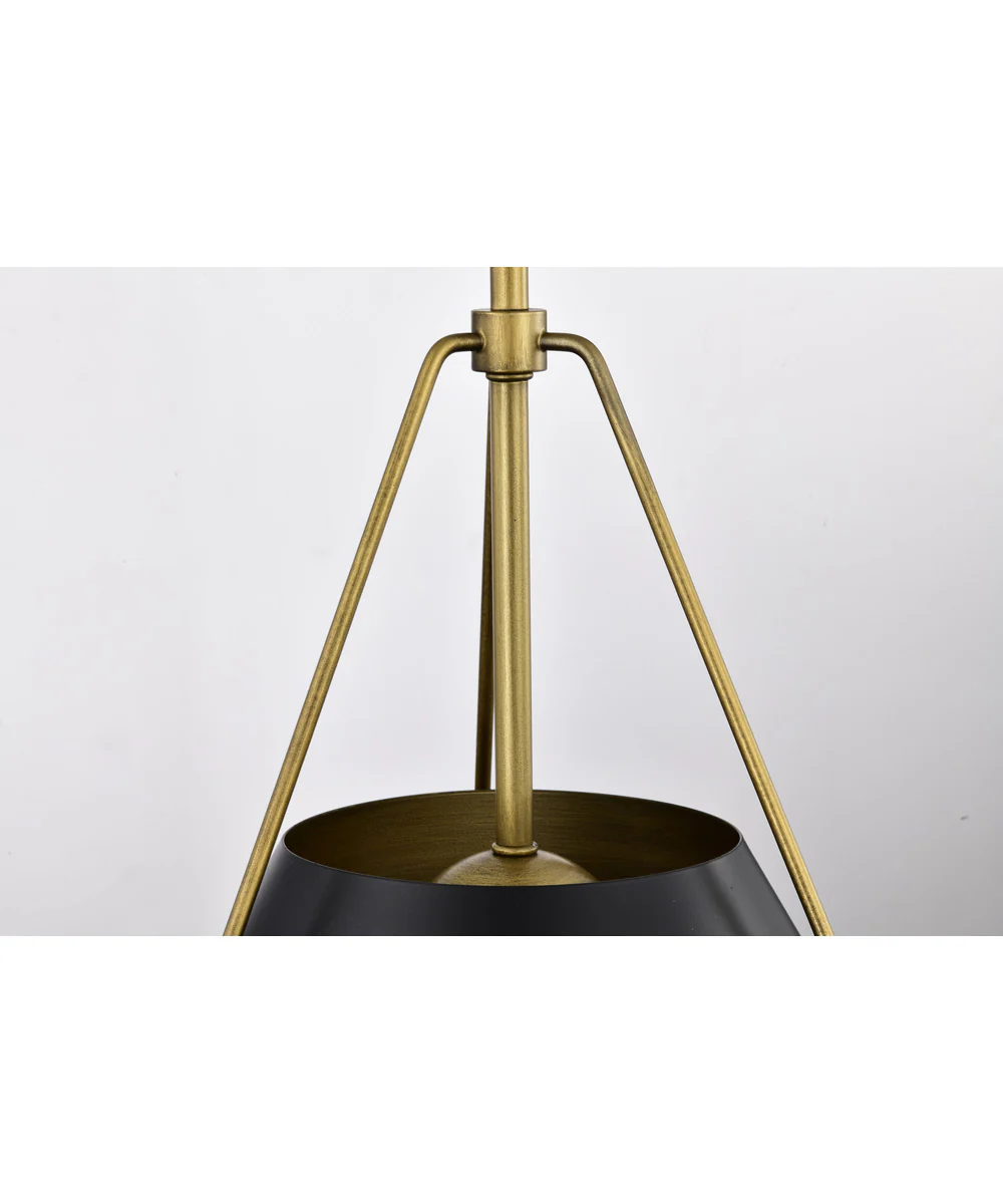 Adina 3-Light Pendant Matte Black - Image 8
