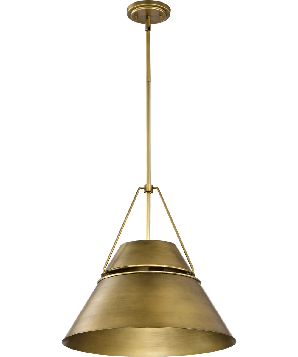 Adina 3-Light Pendant Natural Brass - Image 5
