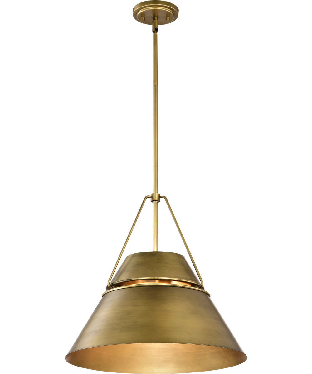 Adina 3-Light Pendant Natural Brass - Image 6