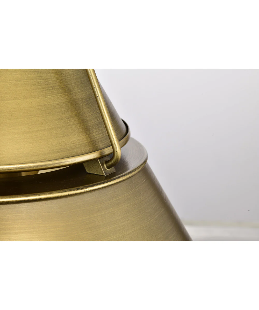 Adina 3-Light Pendant Natural Brass - Image 7