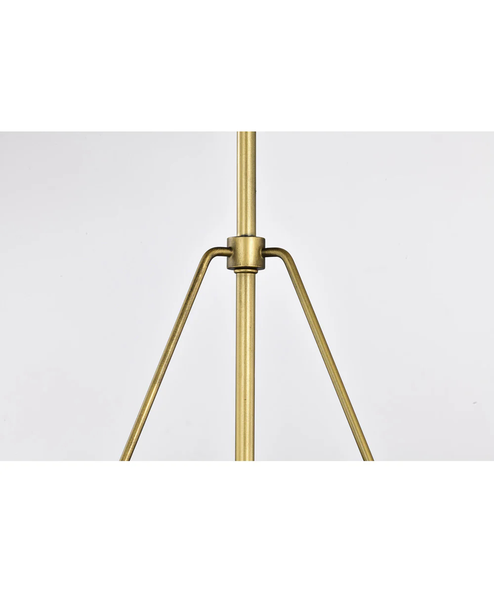 Adina 3-Light Pendant Natural Brass - Image 8