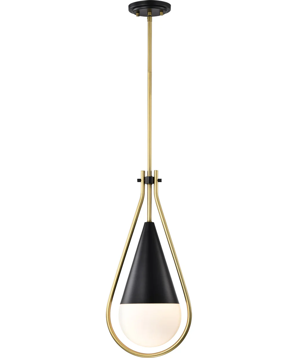 Admiral 1-Light Pendant Matte Black - Image 4