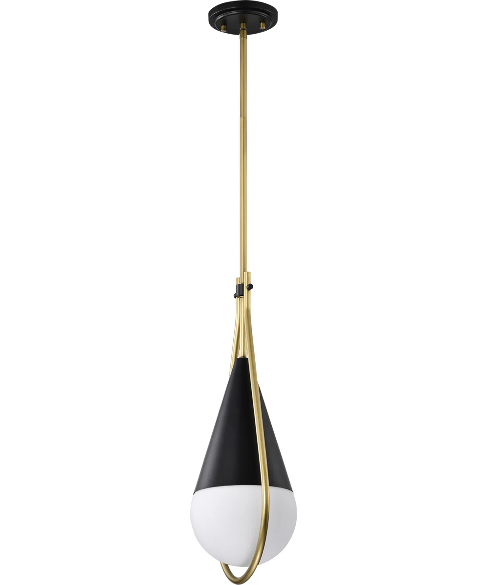 Admiral 1-Light Pendant Matte Black - Image 5