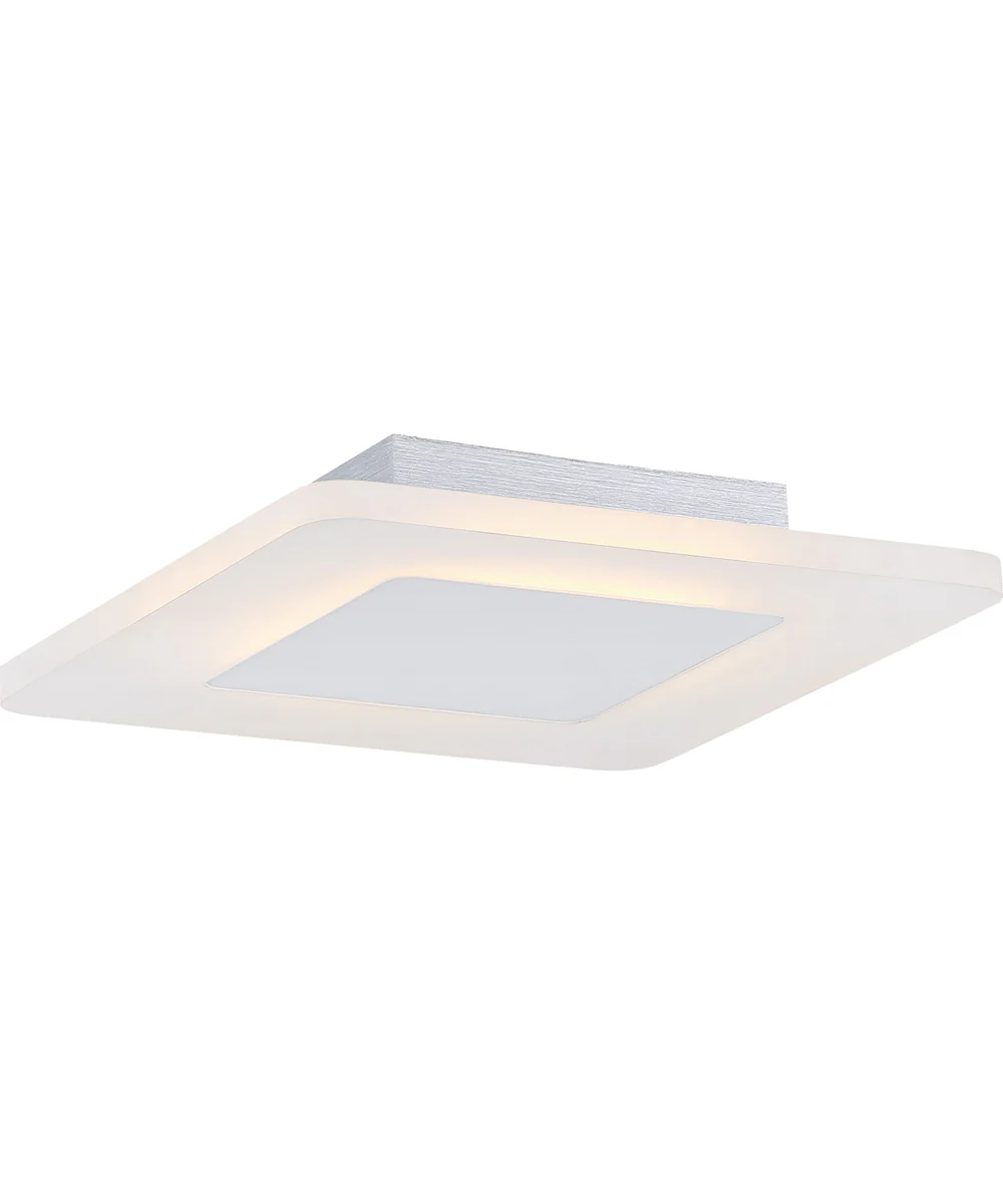Aglow Small Flush Mount White Lustre - Image 2