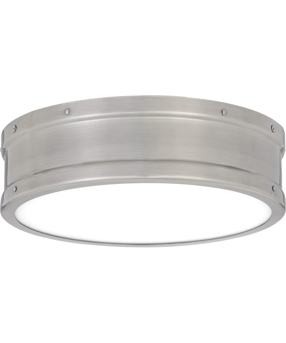 Ahoy Flush Mount Antique Polished Nickel - Image 4