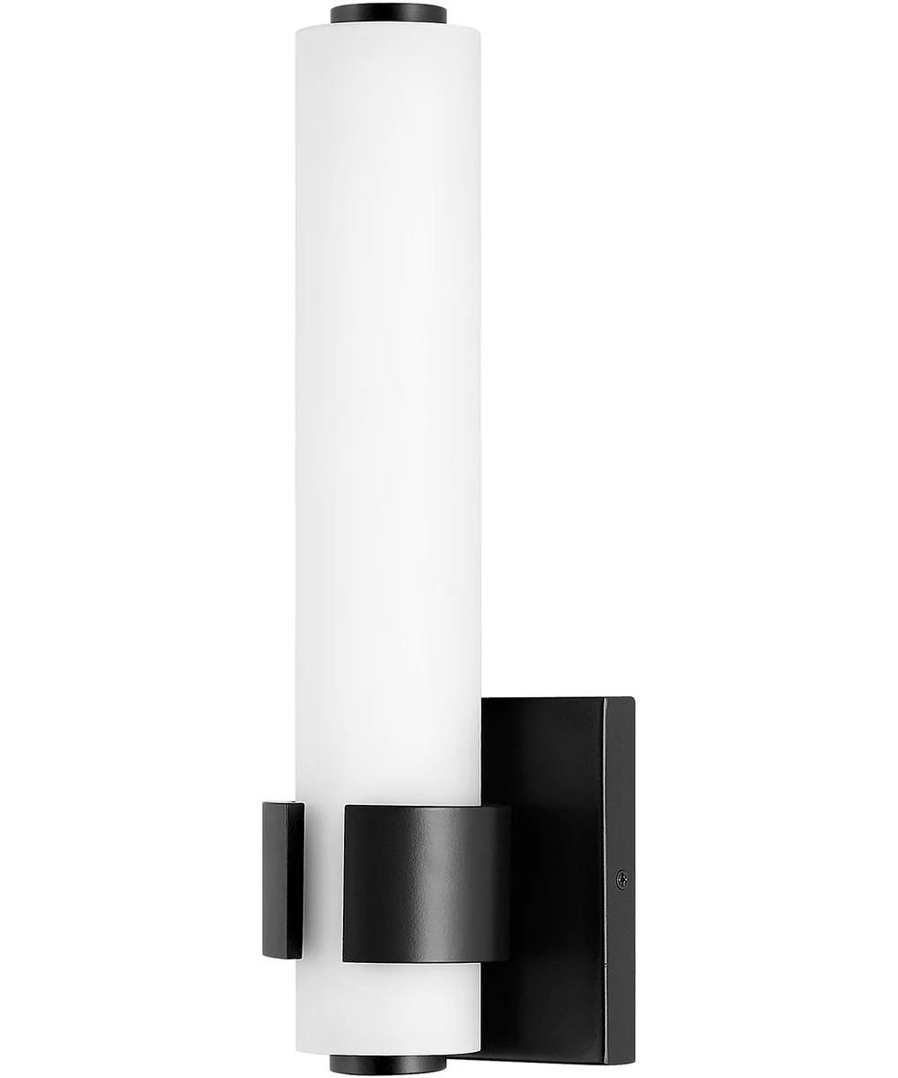 Aiden LED-Light Small LED Sconce in Black
