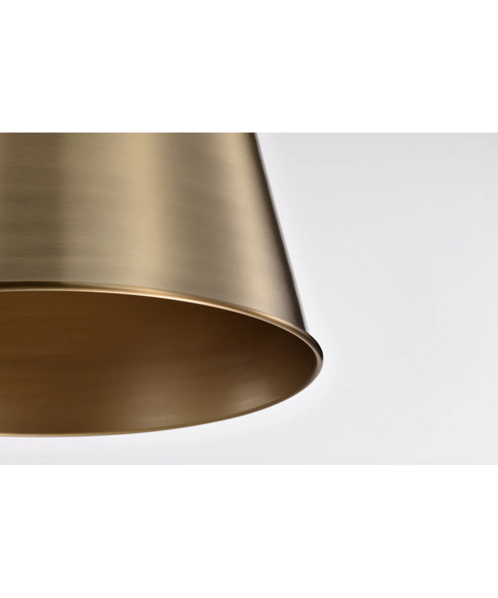 Alexis 1-Light Pendant Burnished Brass / Gold - Image 10