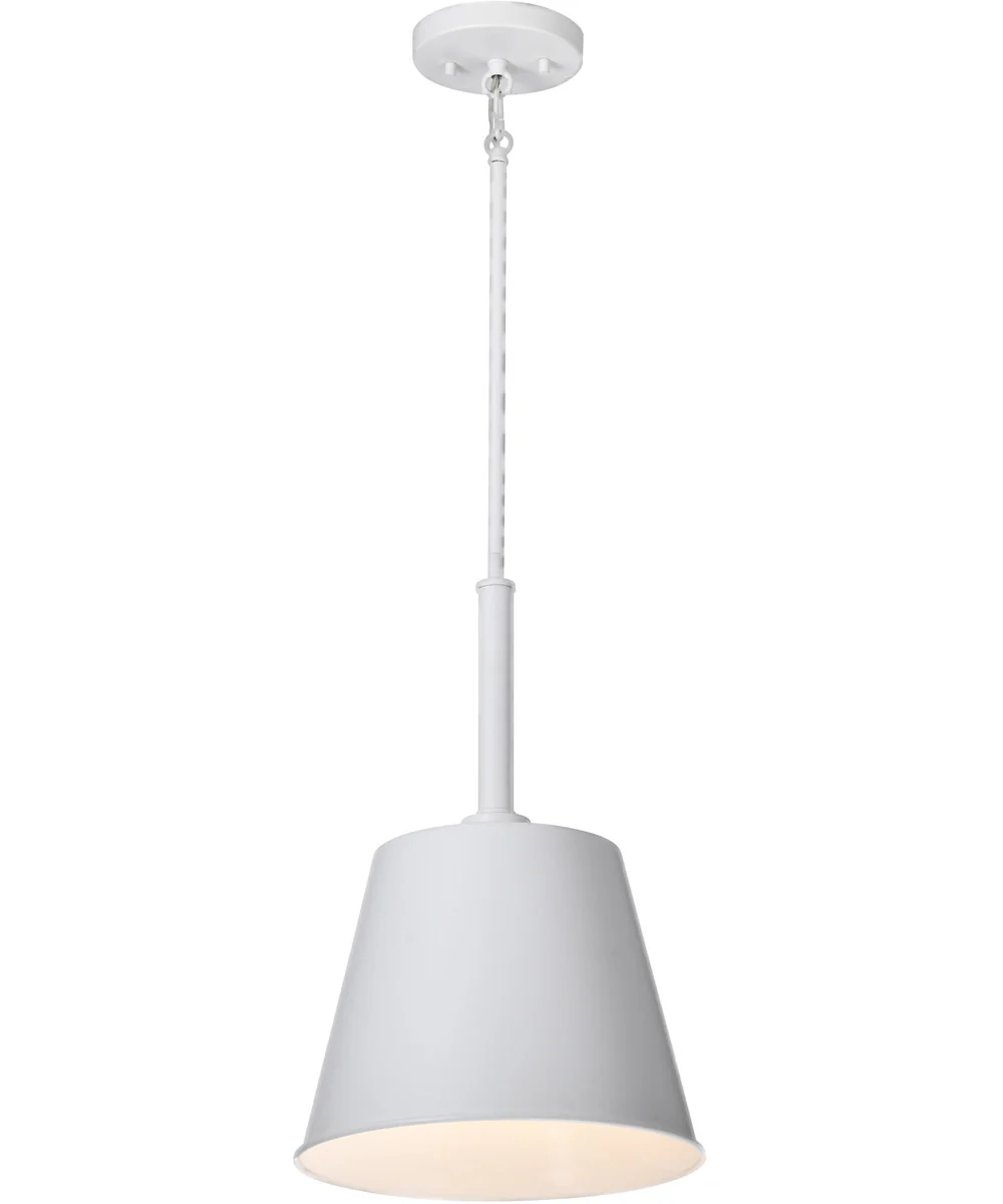 Alexis 1-Light Pendant Matte White - Image 4