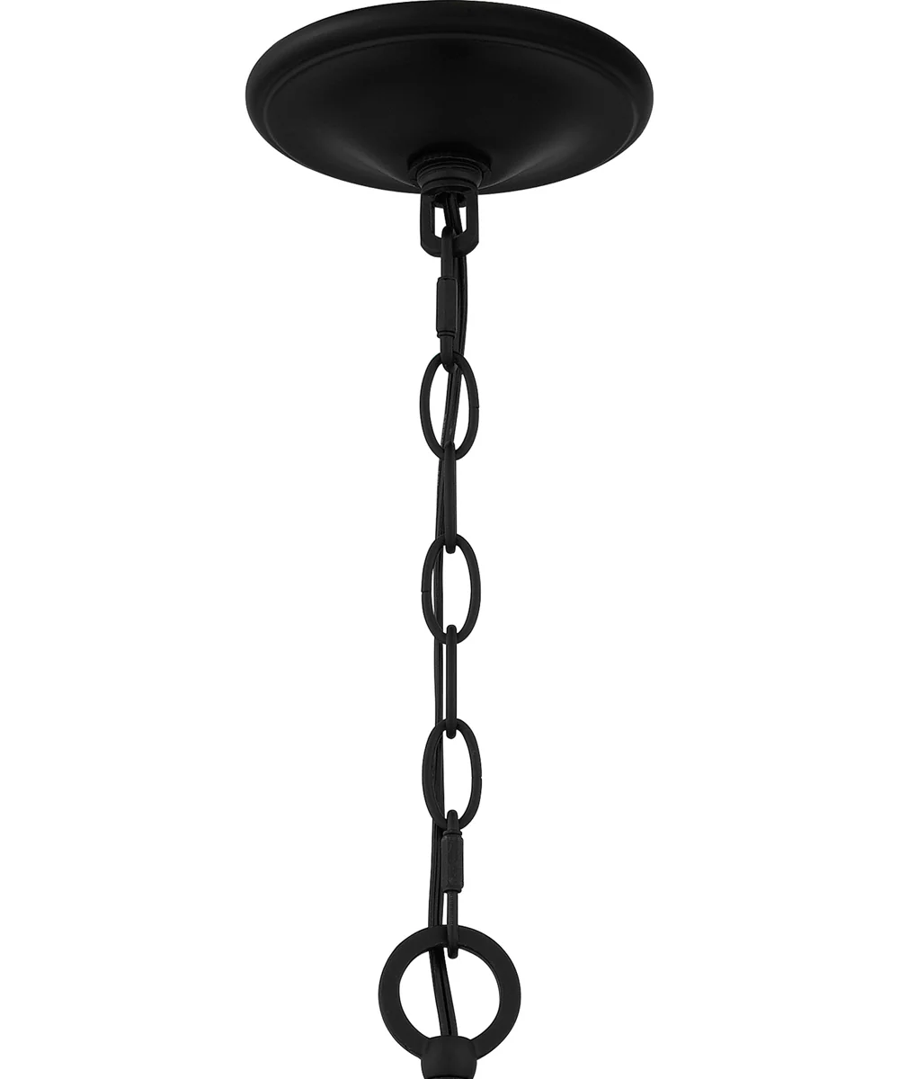 Althea 5-light Chandelier Matte Black - Image 6
