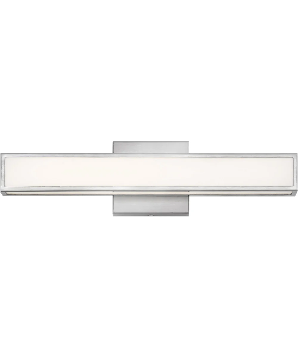 Alto LED-Light Small LED Vanity in Brushed Nickel