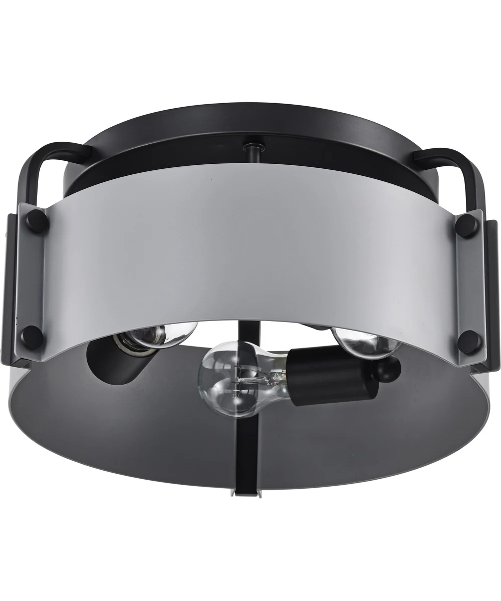 Altos 3-Light Close-to-Ceiling Matte Gray - Image 3