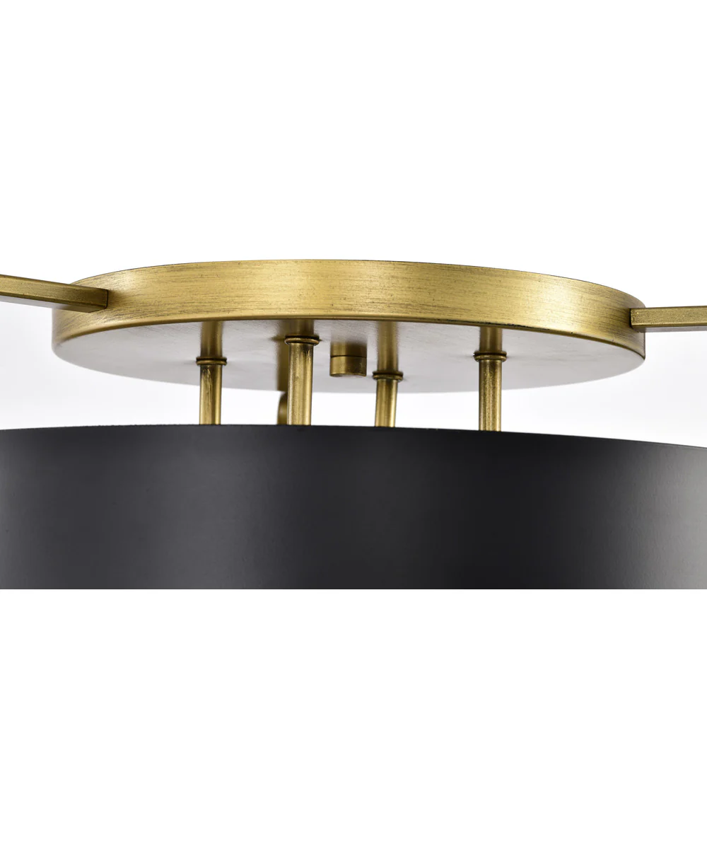 Altos 4-Light Close-to-Ceiling Matte Black - Image 11