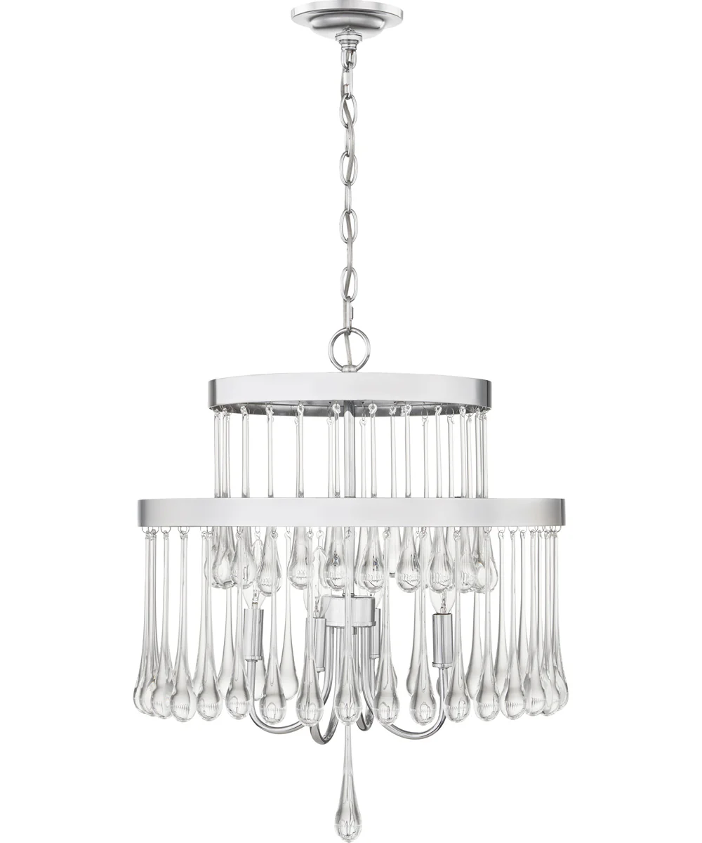 Alva 4-light Pendant Polished Chrome - Image 3