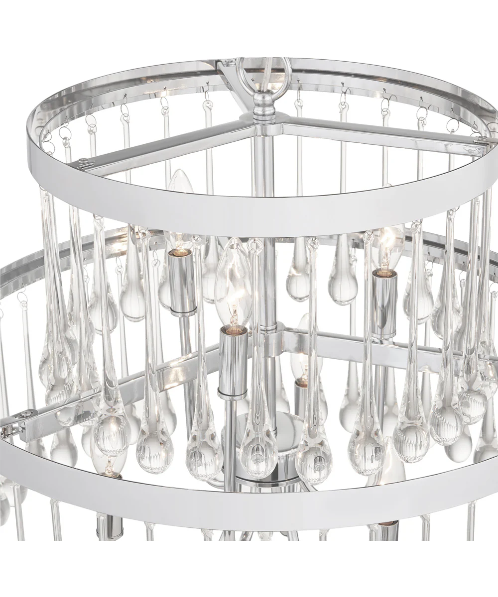 Alva 4-light Pendant Polished Chrome - Image 6