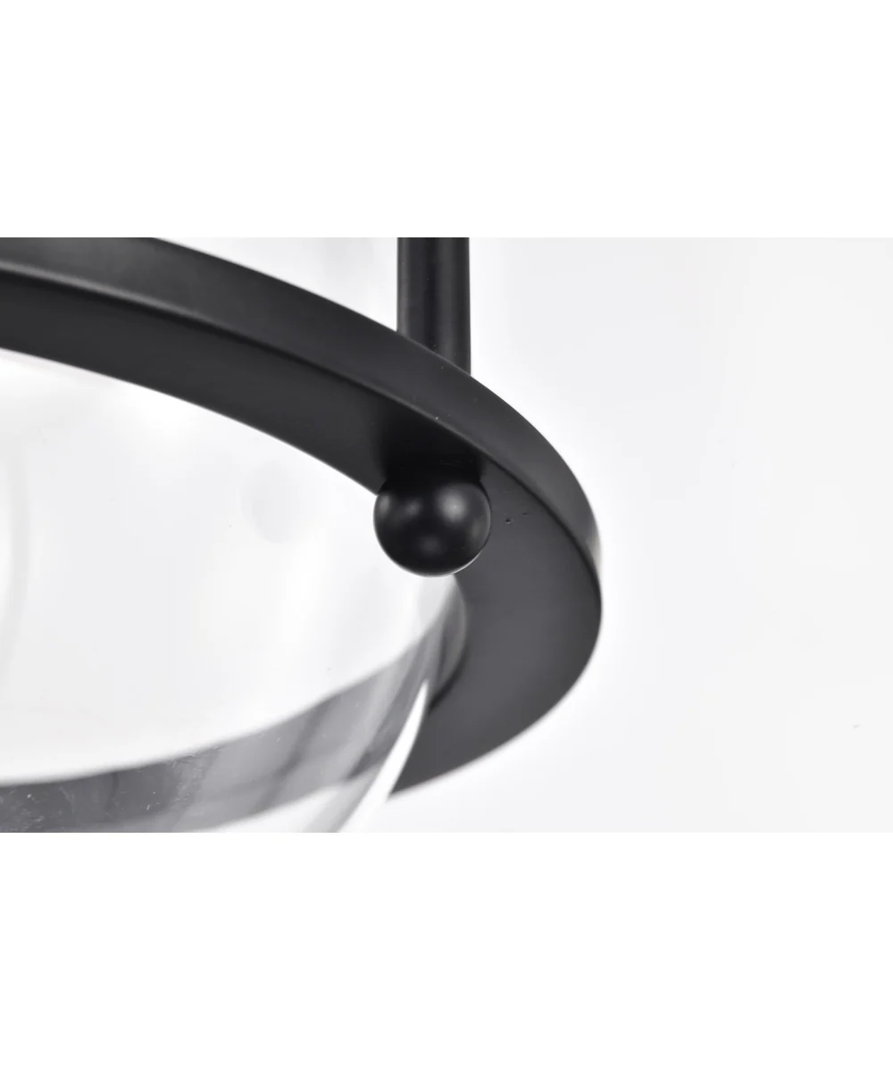 Amado 1-Light Pendant Matte Black - Image 11