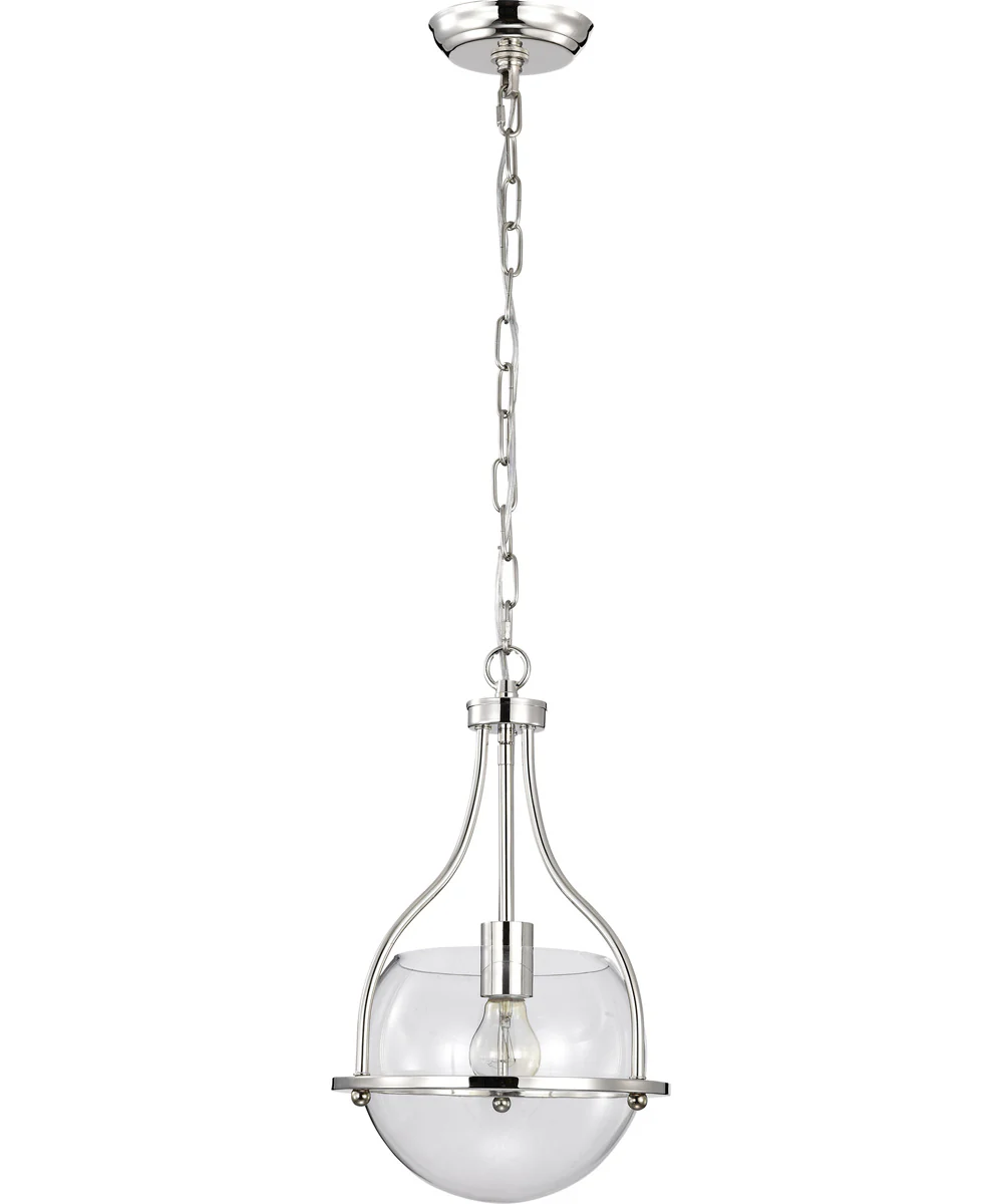 Amado 1-Light Pendant Polished Nickel - Image 5