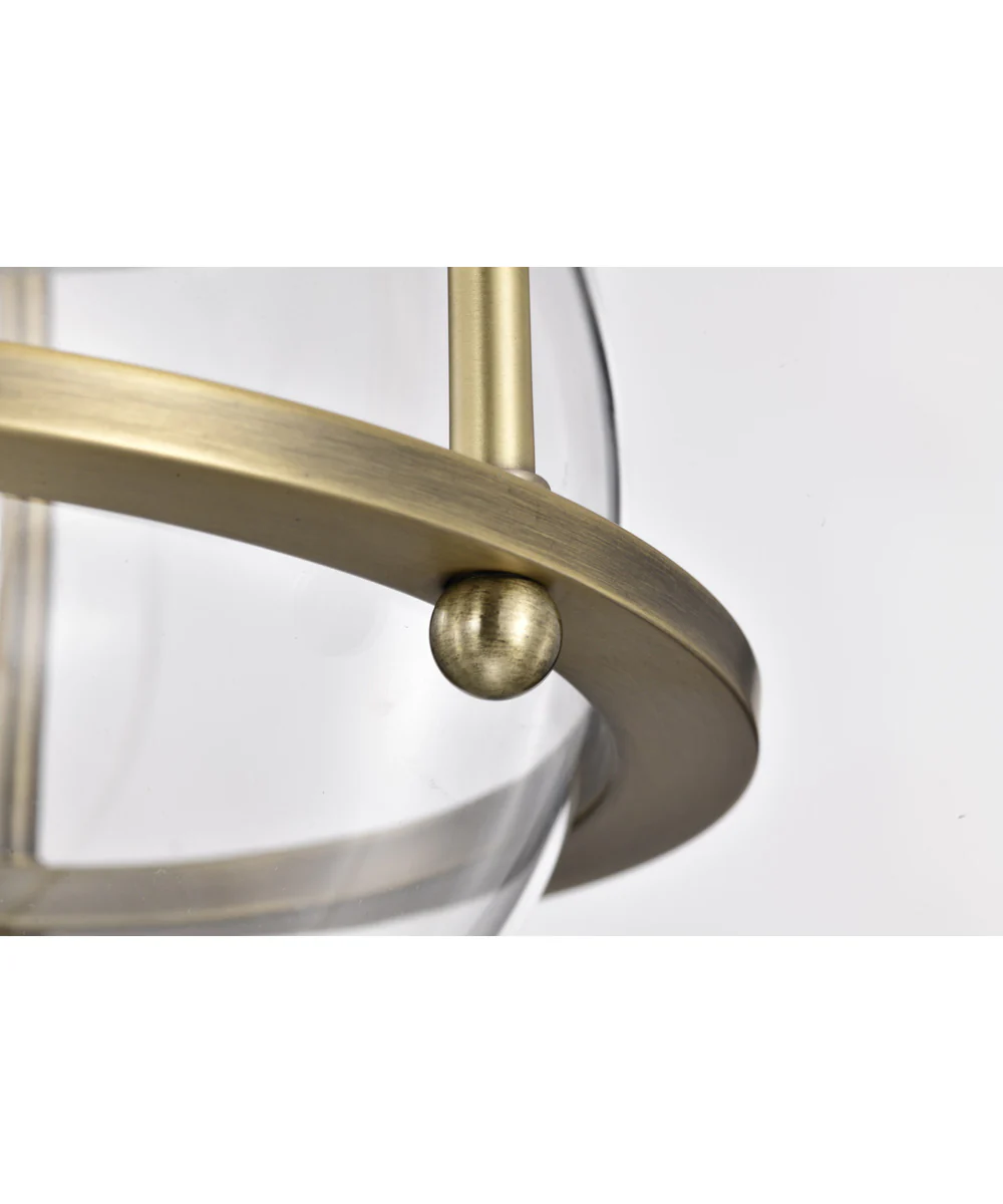 Amado 1-Light Pendant Vintage Brass - Image 10