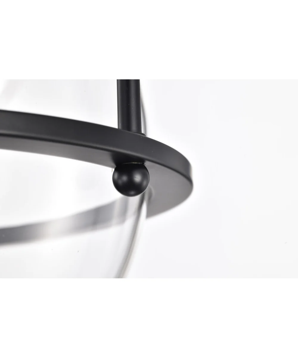 Amado 3-Light Close-to-Ceiling Matte Black - Image 10