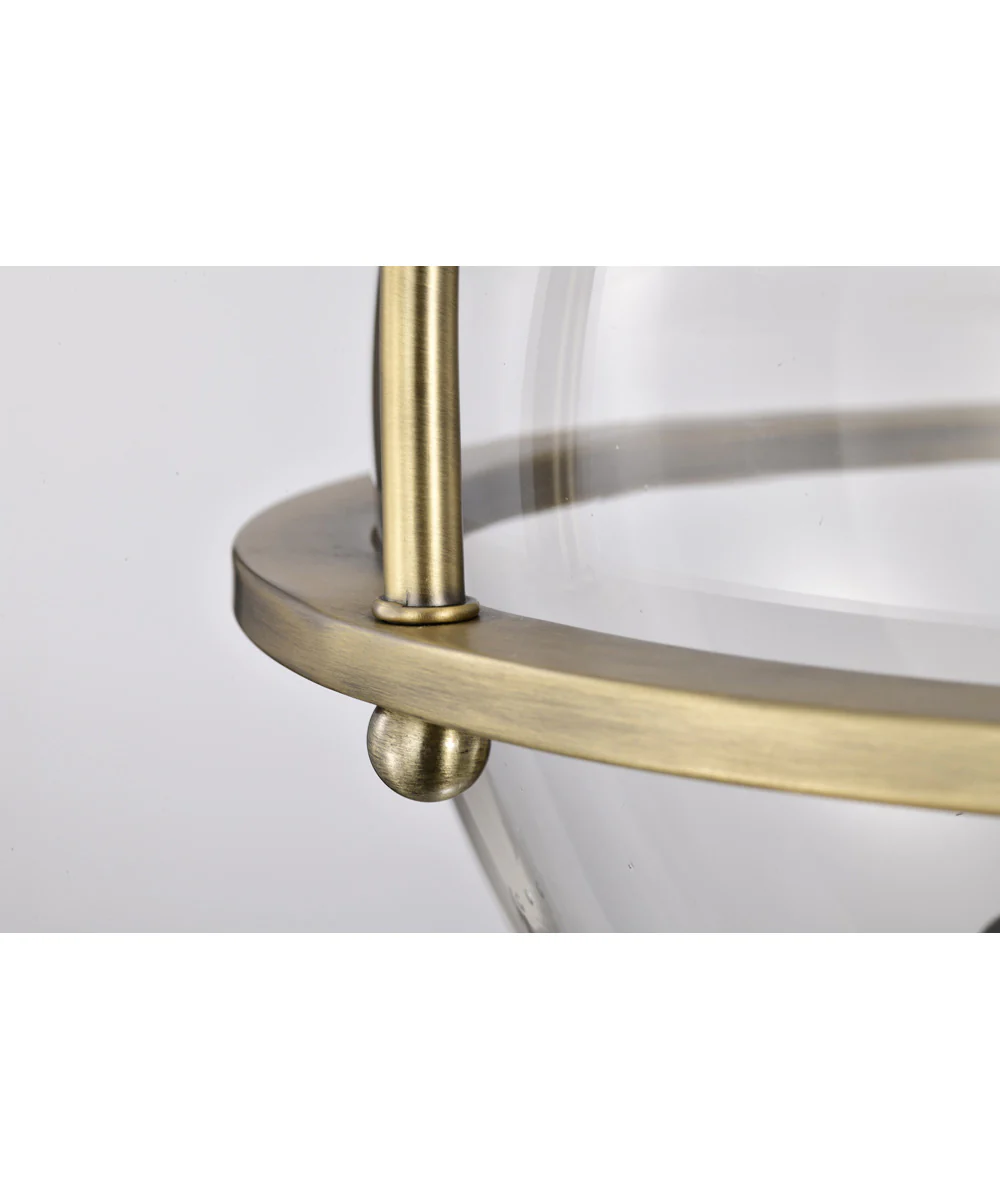 Amado 3-Light Close-to-Ceiling Vintage Brass - Image 10