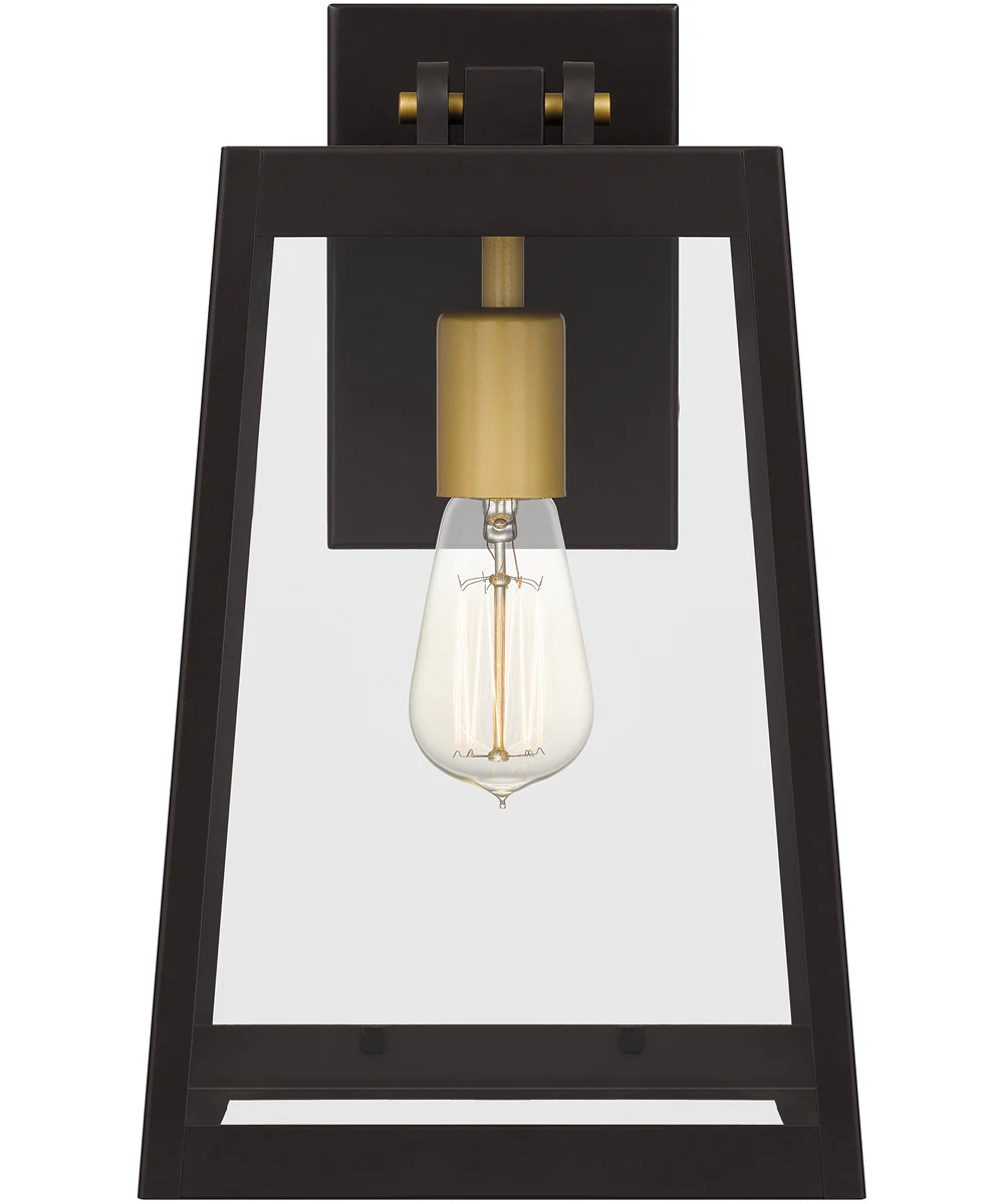 Amberly Grove Large 1-light Outdoor Wall Light Western Bronze - Image 4