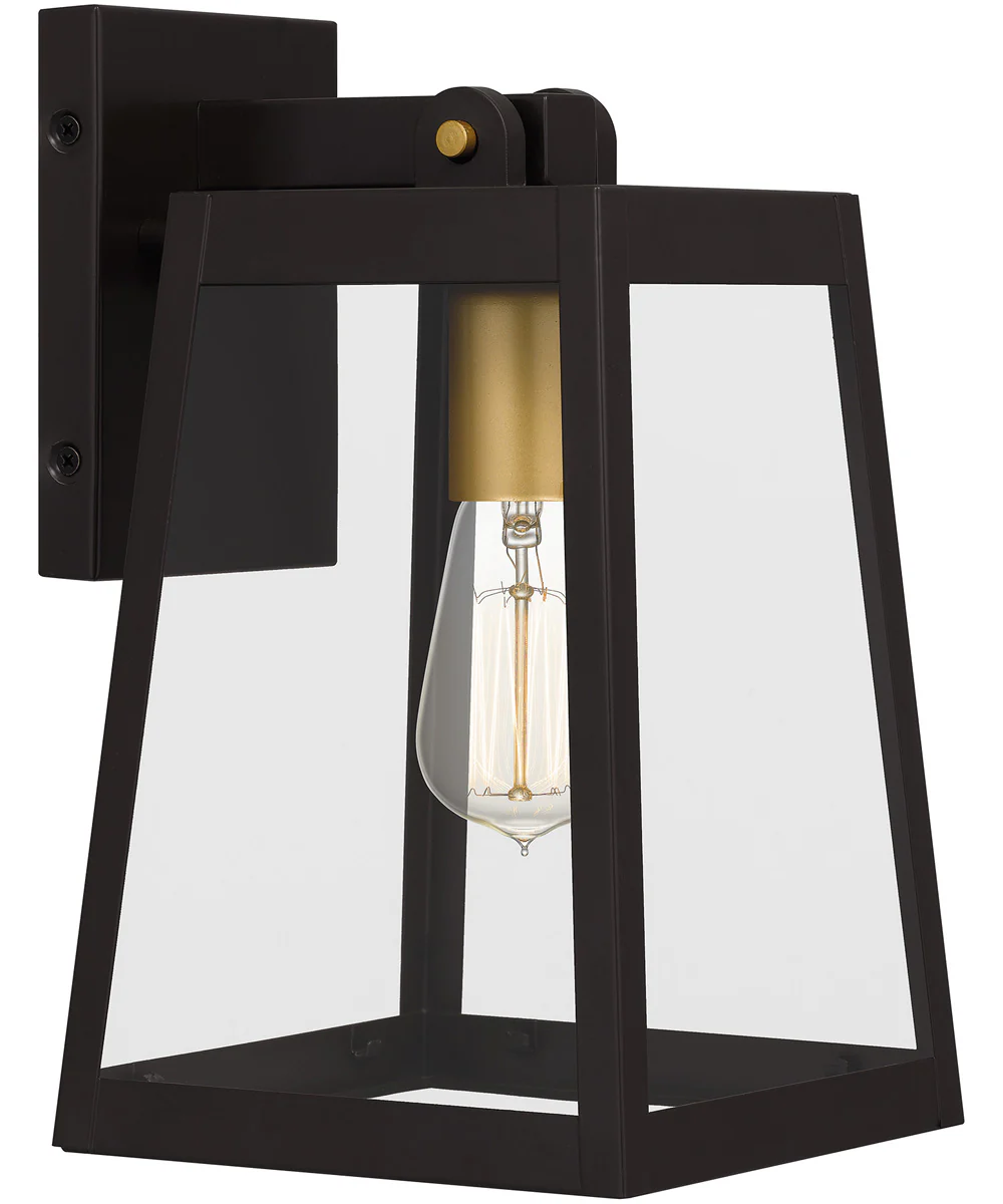 Amberly Grove Medium 1-light Outdoor Wall Light Western Bronze - Image 2
