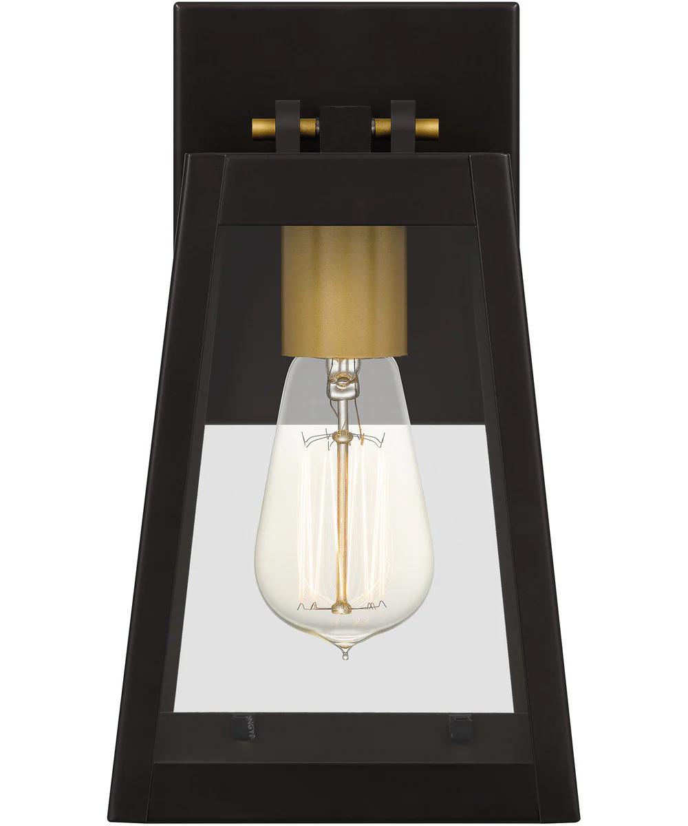 Amberly Grove Small 1-light Outdoor Wall Light Western Bronze - Image 4