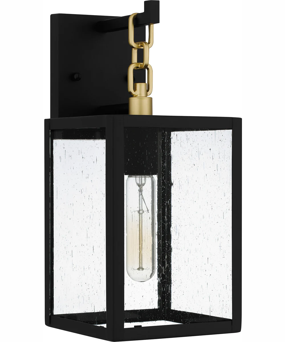 Anchorage Medium 1-light Outdoor Wall Light Coastal Armour Steel Matte Black - Image 3