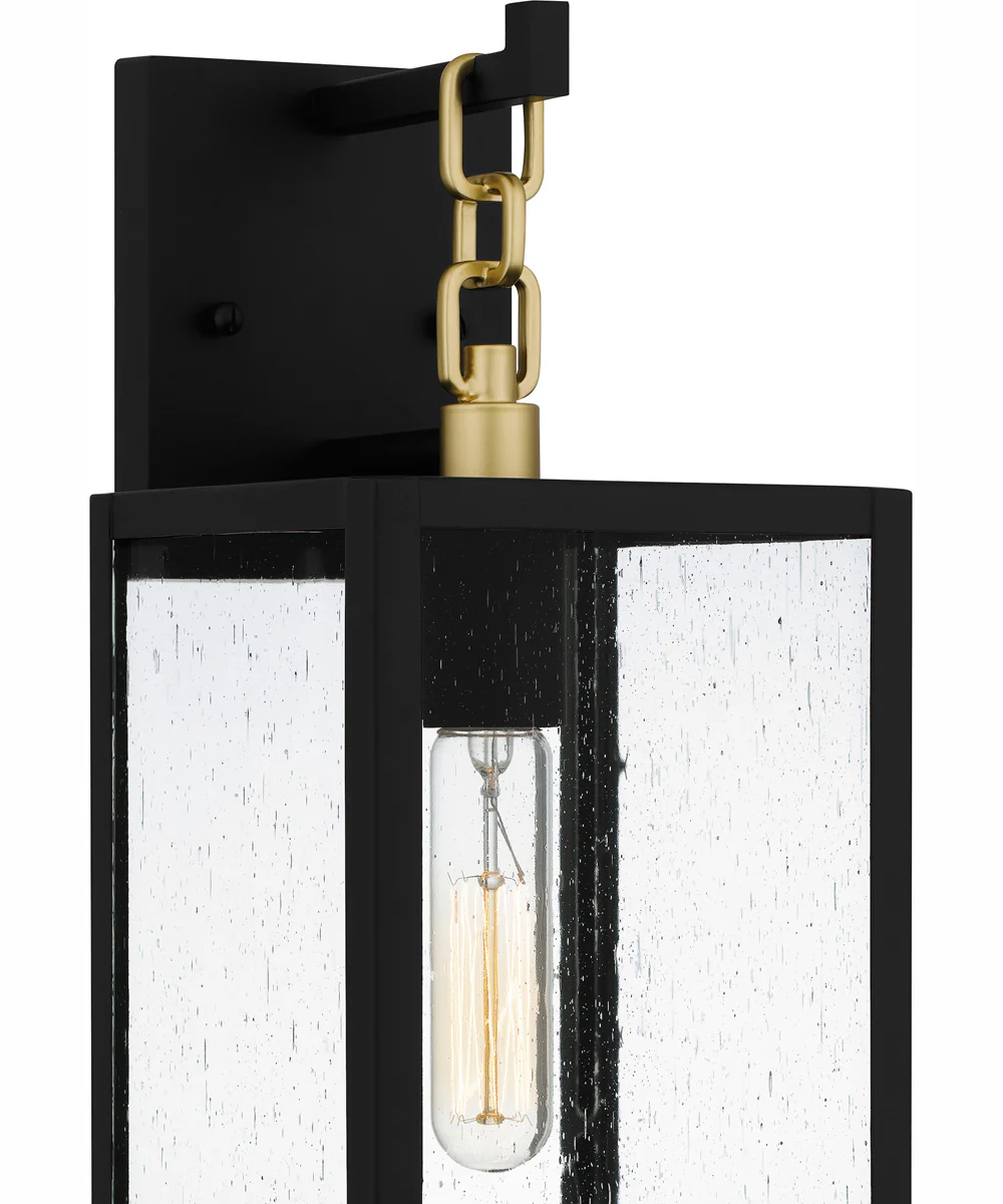 Anchorage Medium 1-light Outdoor Wall Light Coastal Armour Steel Matte Black - Image 6